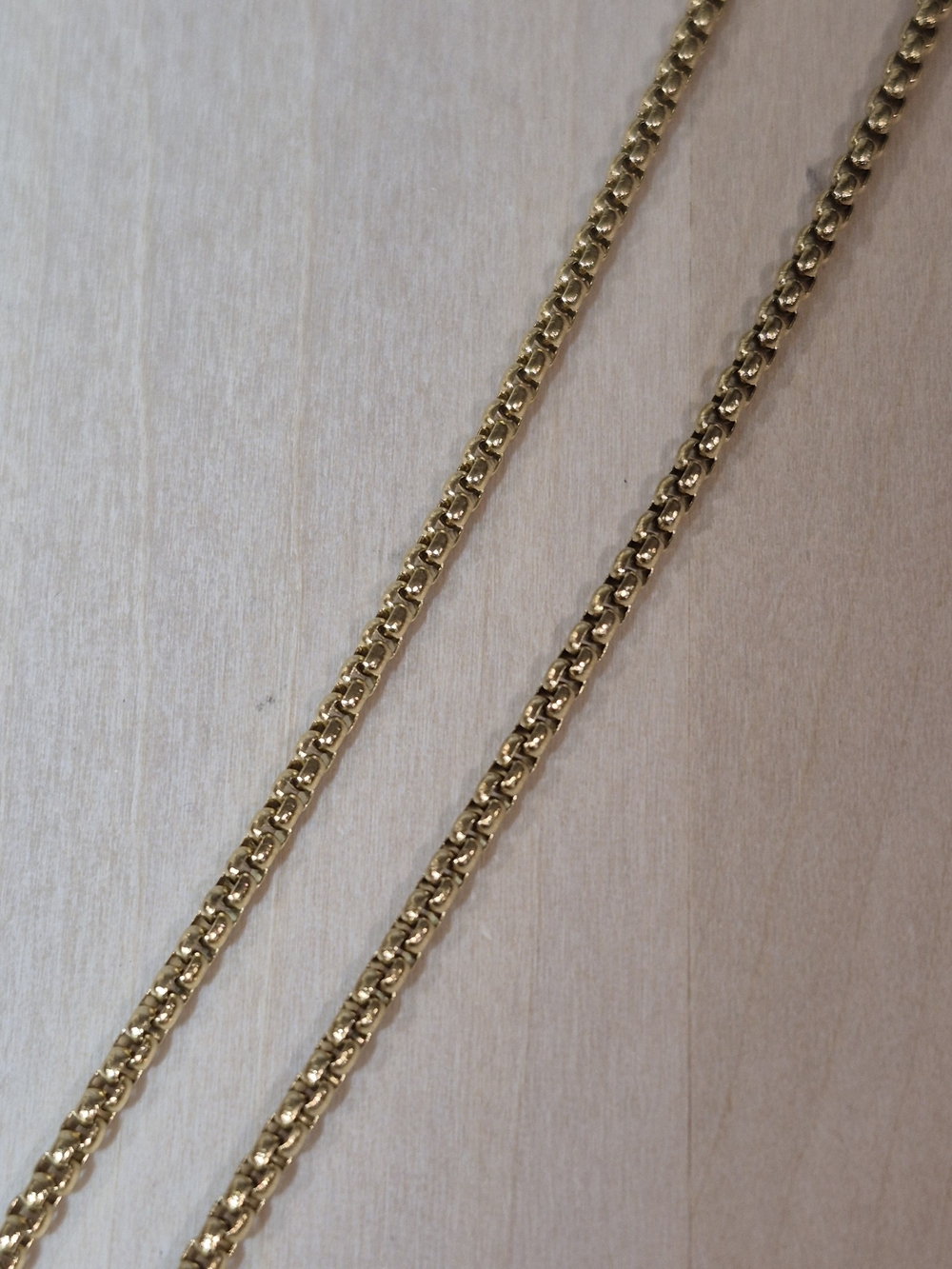 ππNEWππ STUNNING!! 18KT Over Stainless Steel CZ T-Bar Necklace - Picture 12 of 16